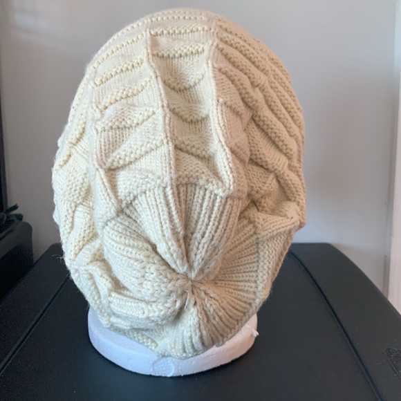 Beige Beanie Hat - Picture 3 of 6